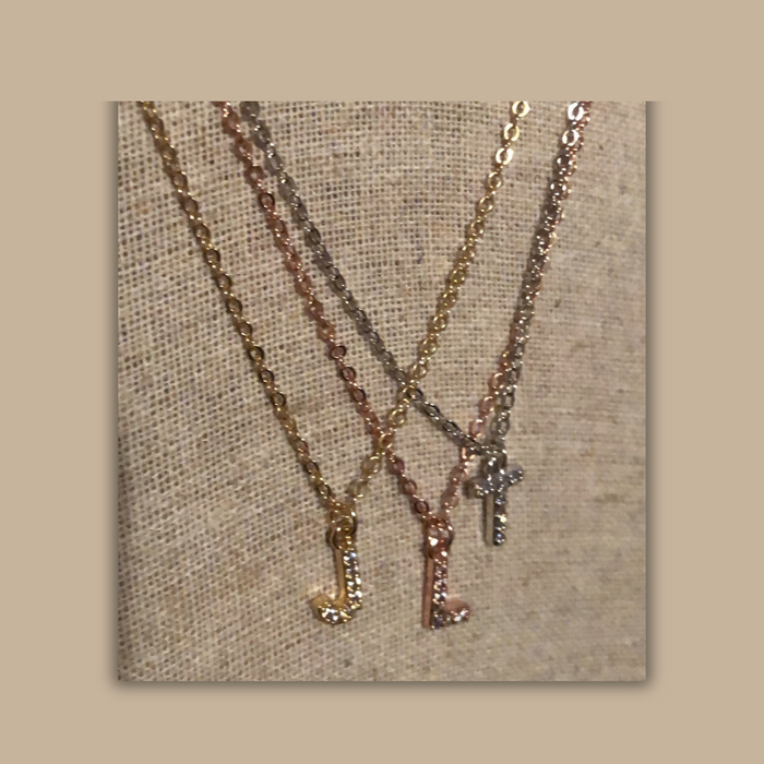 IN STOCK -IYOURS Mini Initial Necklace