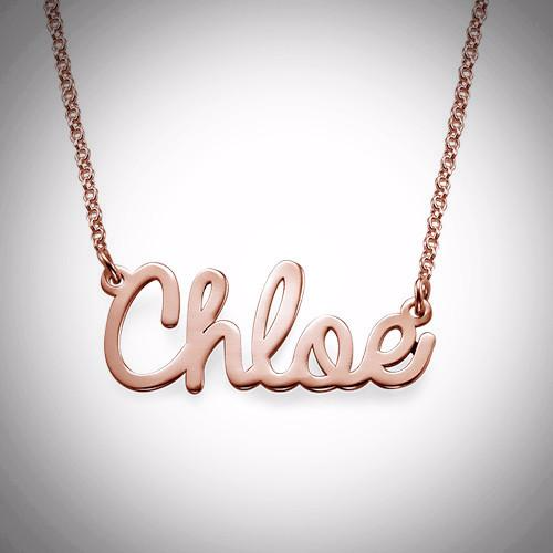 CA $50 Rose Gold Name Plates