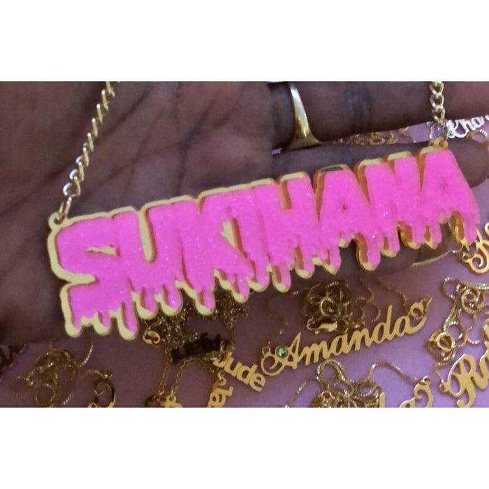 Large Acrylic Name Plate